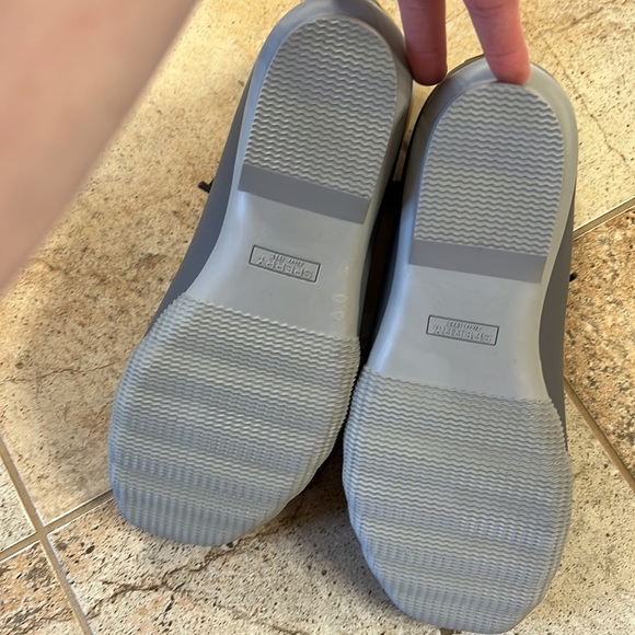 Women’s sperry boots. NWOT. Never worn. Mustard yellow and gray color - Picture 4 of 6